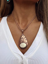 Load image into Gallery viewer, Coyote Moon Necklace &amp; Earrings Set