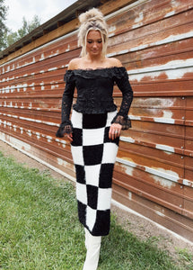 The Checkered Skirt