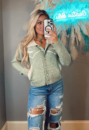 The Feather Cardigan