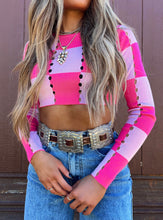 Load image into Gallery viewer, The Pink Checker Sweater