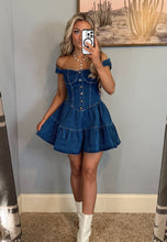 Load image into Gallery viewer, The Denim Babydoll Dress