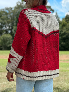 The Western Zip Up Sweater